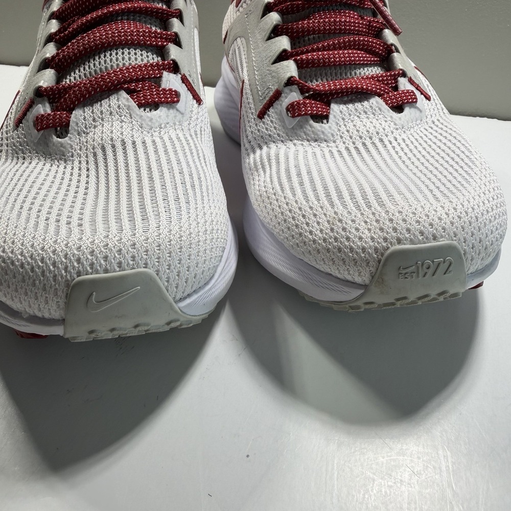 Nike Women's University Of Alabama Sneaker 5.5 White Grey Crimson - Picture 9 of 13